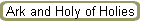 Ark and Holy of Holies